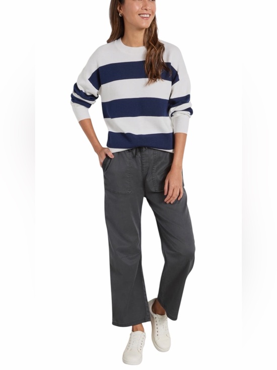 Splendid Sweaters - Splendid Livy Stripe Sweater Navy & White Striped Sweater Size XL NWT